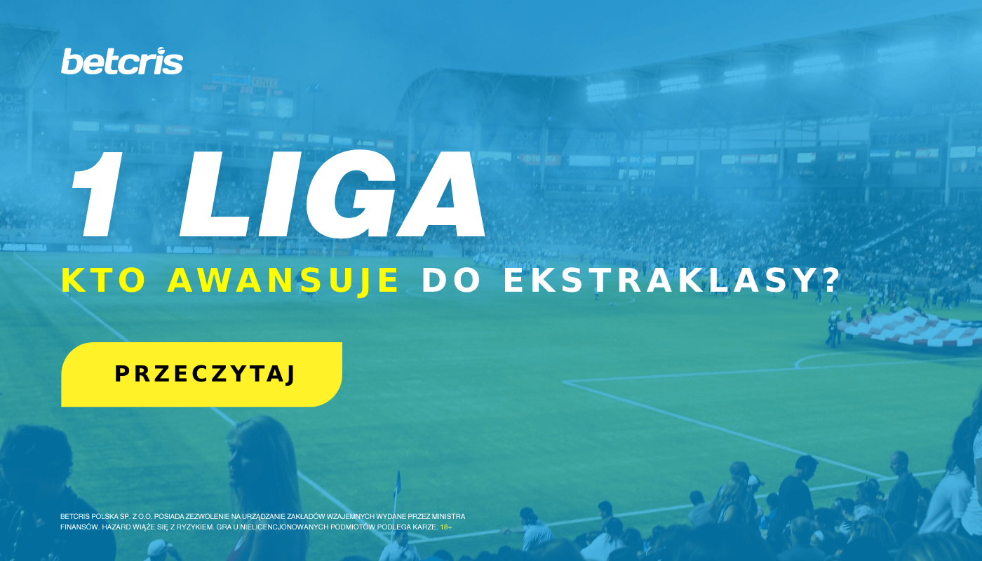 Sytuacja w 1. lidze piłkarskiej – połowa zespołów z szansą na awans do Ekstraklasy?