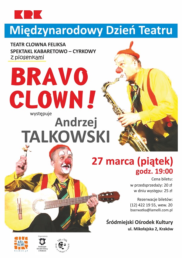 BRAVO CLOWN ŚOK 2015 plakat