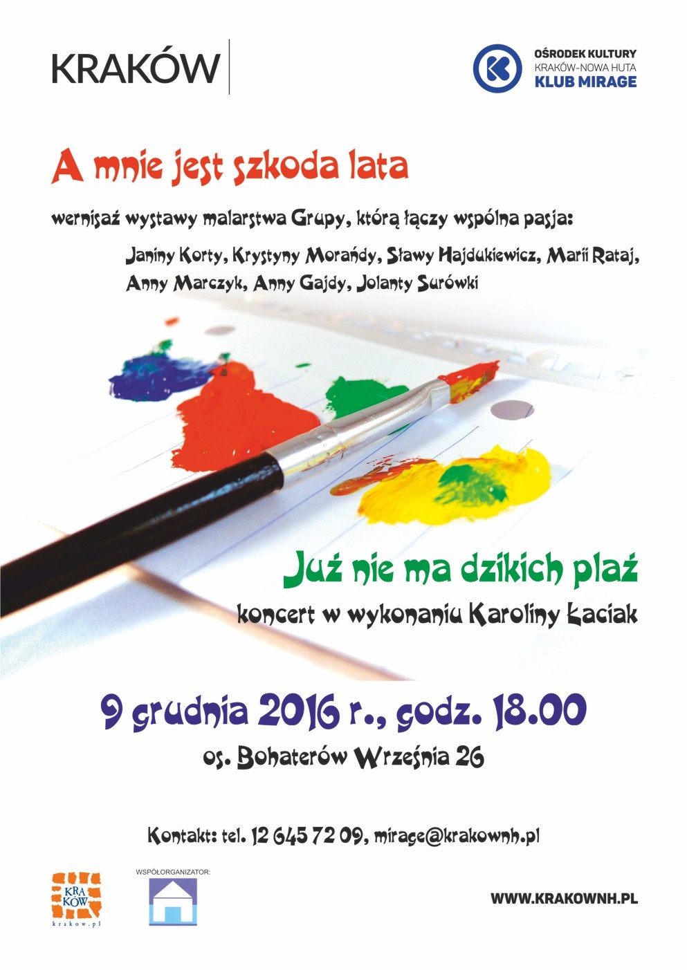 Mirage wernisaz wystawy koncert 2