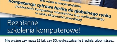 Bezpłatne szkolenia komputerowe dla osób 50+