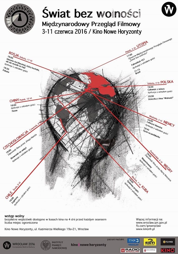 Swiat bez wolnosci plakat