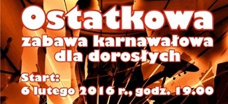 Tradycyjna ostatkowa zabawa 