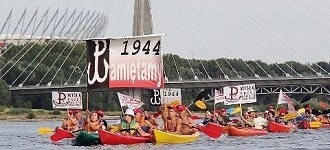 POWSTAŃCZE SPŁYWY WISŁĄ 30, 31 VII, 1 VIII