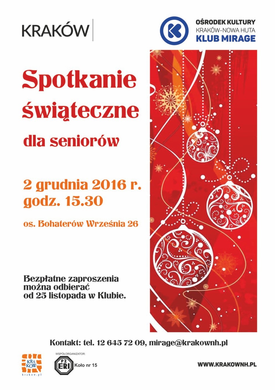 spotkanie swiateczne seniorow