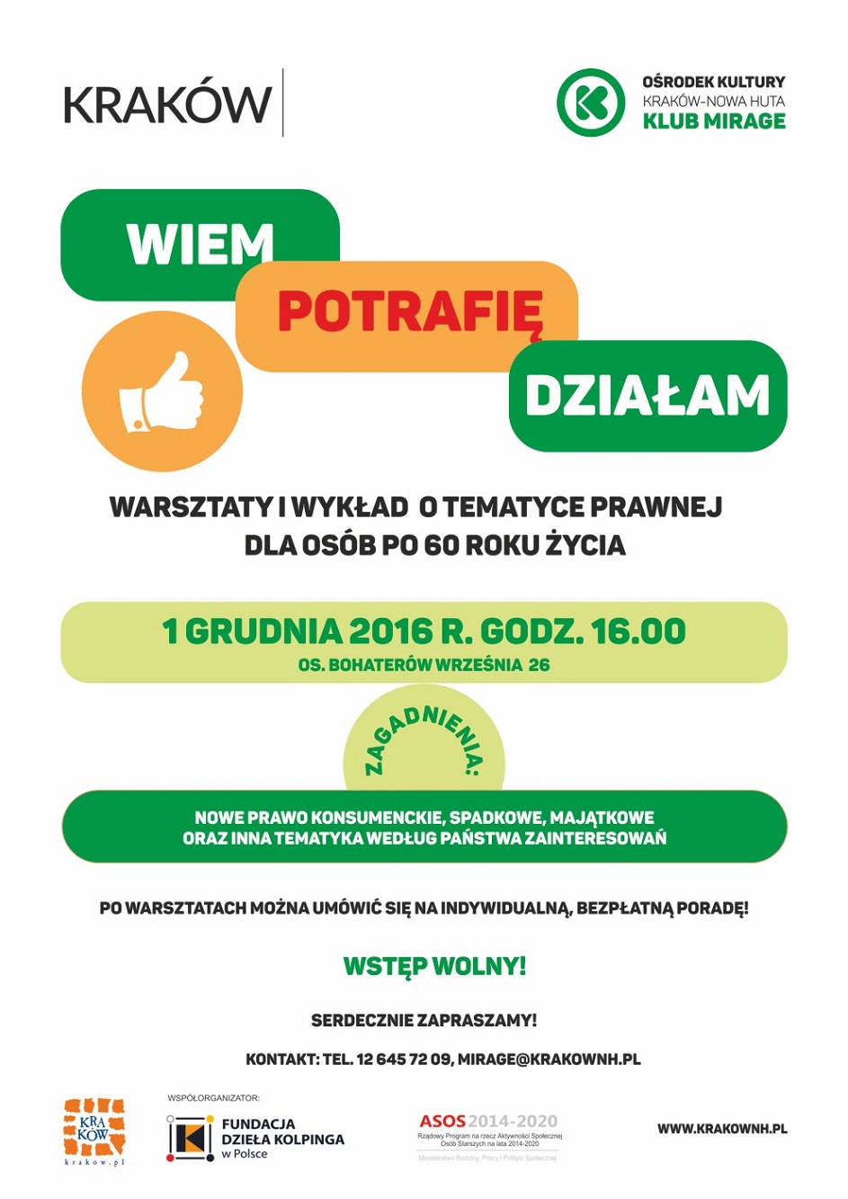 wiem potrafie dzialam dla seniorow