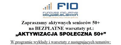 Aktywizacja społeczna 50+