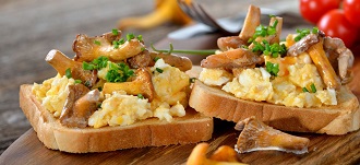 Przepis na kremową zupę z grzybów leśnych