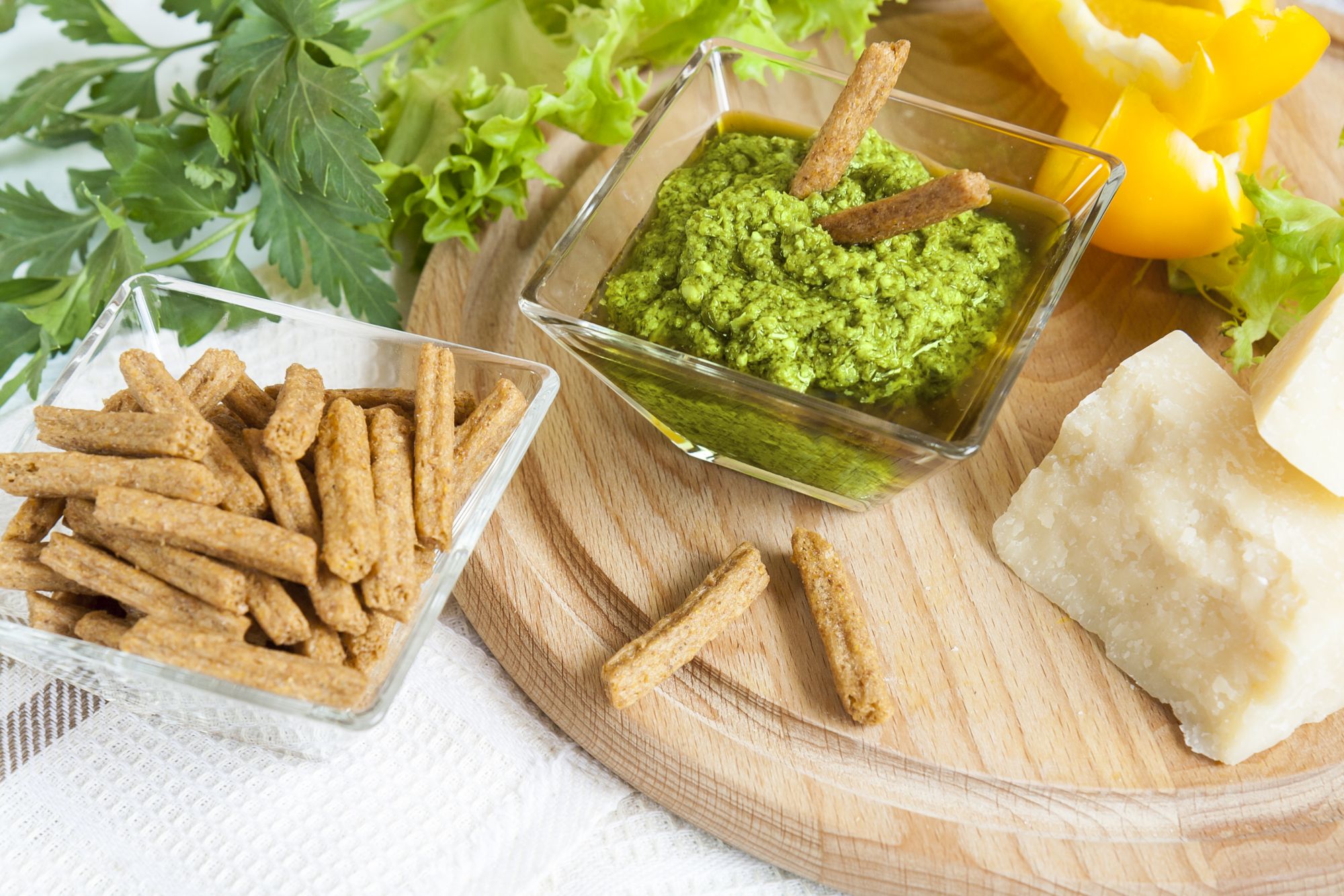 Zielone pasty do pieczywa