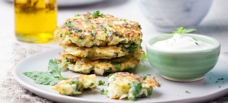 Racuszki z krewetkami 