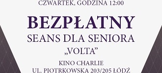 VOLTA w Kinie dla Seniora