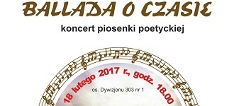 Ballada o czasie - koncert piosenki poetyckiej