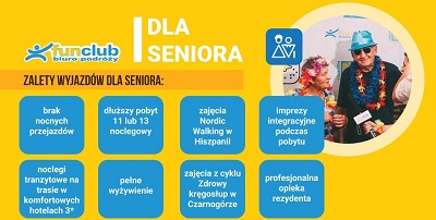 Wycieczki dla Seniorów