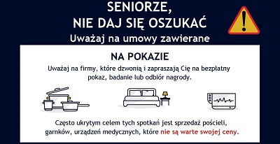 Plakat Uważaj seniorze UOKi 1