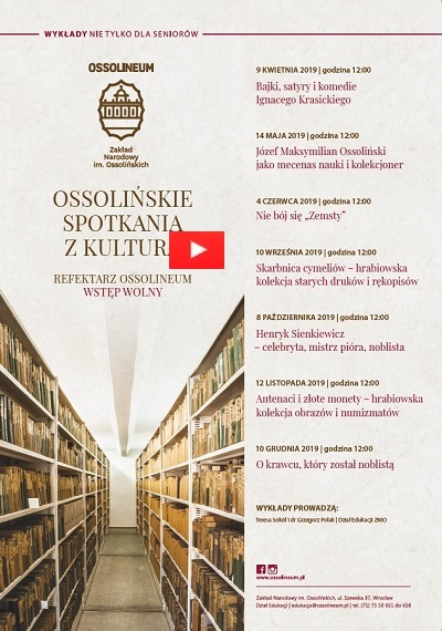 Ossolinskie spotkania z kultura AFISZ