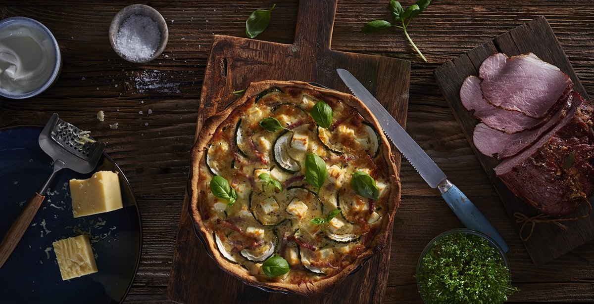 Przepis na zapiekankę quiche