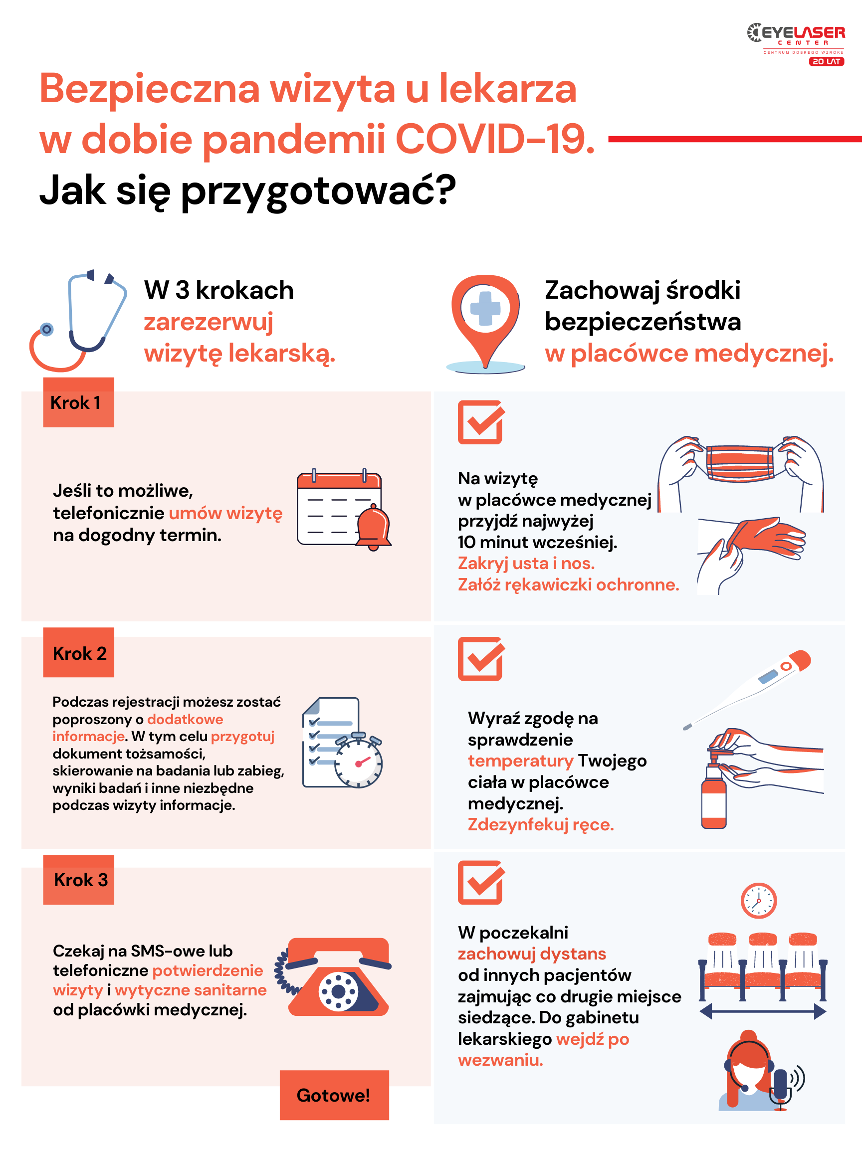 Bezpieczna wizyta u lekarza - jak się przygotować?