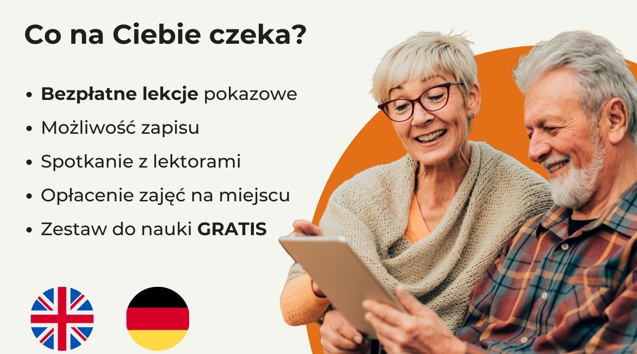 Kursy językowe dla seniorów 