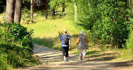 Spacer w parku emerytow 1