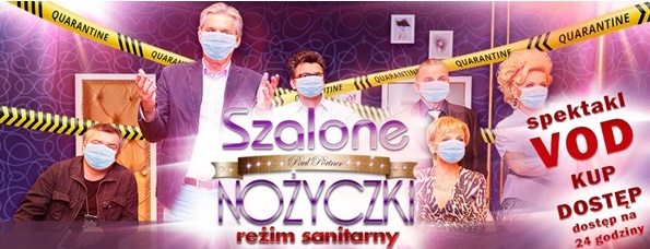 Szalone nożyczki. Reżim sanitarny