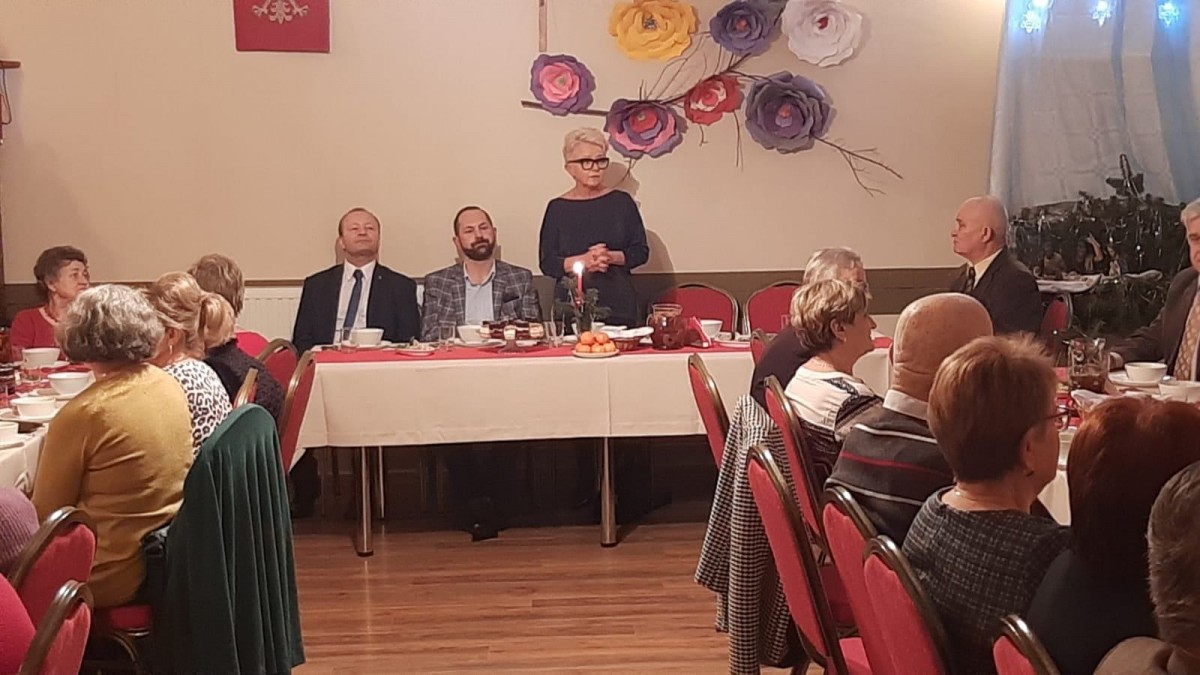 Spotkanie wigilijne seniorów w Żarkach-Letnisku