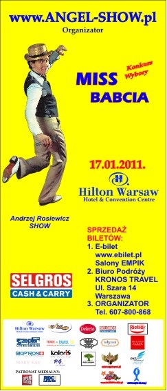 Wybory "Miss Babcia 2011, Region Mazowsze"