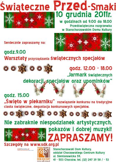 plakat - swiateczne PRzedsmaki