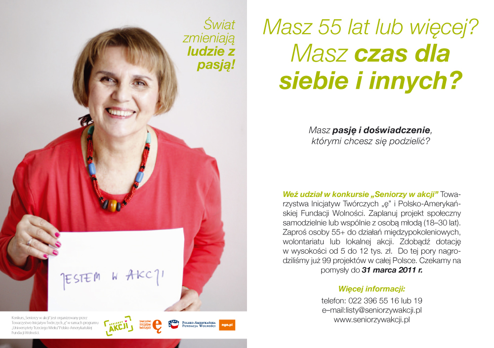 „Seniorzy w akcji" znów wystartowali